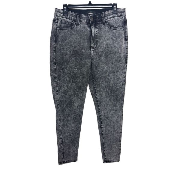 Lularoe Magic Waist‎ High Rise Acid Wash Denim Skinny Jeans Pants Sz 30 Women's - Picture 1 of 6